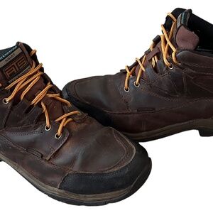 Ariat ATS Terrain H20 Boots Mens Sz 13 D Leather Brown Waterproof Hiking Work
